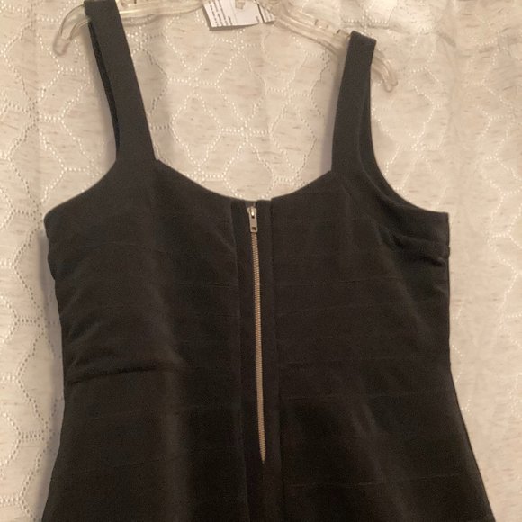Vintage 2000s Torrid Zipper Back Little Black Dress - Picture 3 of 15